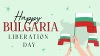 Happy Bulgaria Liberation Day Animation