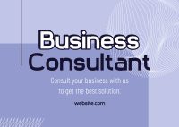 Trusted Business Consultants Postcard