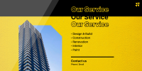 Service Realty Twitter Post Design