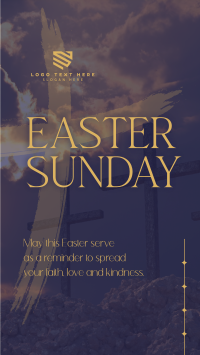 Easter Holy Cross Reminder Instagram Reel