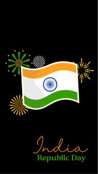 India Day Flag Facebook Story