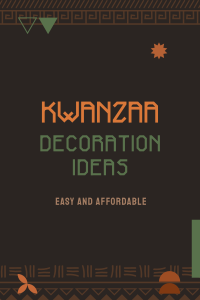 Kwanzaa Decoration Ideas Pinterest Pin