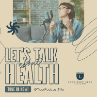 Health Wellness Podcast Instagram Post