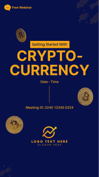 Cryptocurrency Webinar Instagram Story