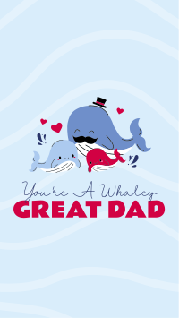 Whaley Great Dad Instagram Story