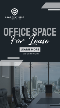 This Office Space is for Lease Facebook Story