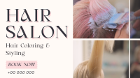 Hair Styling Salon Animation