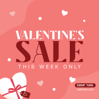 Valentine Week Sale Linkedin Post