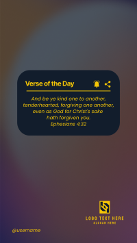 Verse of the Day Instagram Story