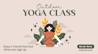 Outdoor Yoga Class Animation