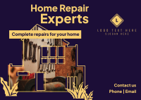 Home Repair experts Postcard