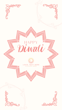 Ornamental Diwali Greeting Instagram Story
