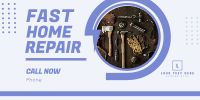 Fast Home Repair Twitter Post