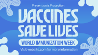 Immunization Week Vaccines Animation