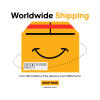 A Happy Parcel Instagram Post Design