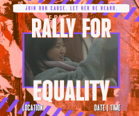 Women's Equality Rally Facebook Post