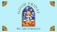 Good Friday Stained Glass Video Design