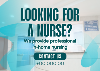 Nurse Postcard example 2