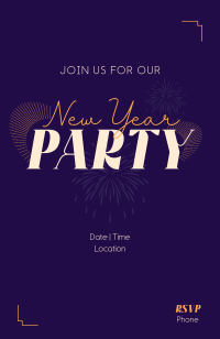 New Years Eve Invitation example 3