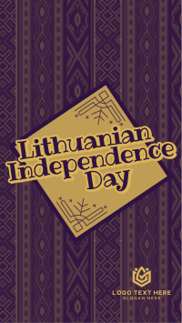 Folk Lithuanian Independence Day Instagram Reel Image Preview