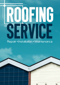 Roofing Poster example 2