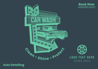 Car Detailing Postcard example 4