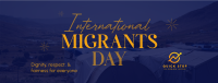 International Migrants Day Facebook Cover Image Preview