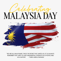 Malaysia Flag Independence Instagram Post