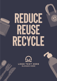 Reduce Reuse Recycle Flyer