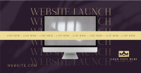 Minimalist Website Launch Facebook Ad