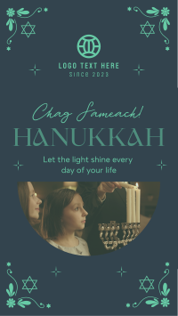 Hanukkah Celebration Facebook Story