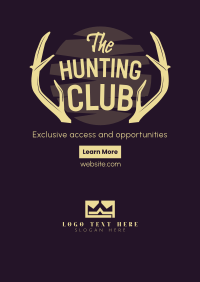 The Hunting Club Poster