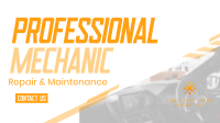 Automotive Professional Mechanic Animation