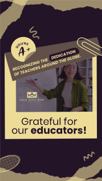 Educator Teacher's Day Video