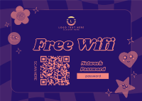 Free Wifi Postcard example 2