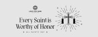 Honor Thy Saints Facebook Cover