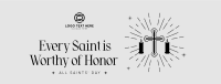 Feast Of All Saints Facebook Cover example 1