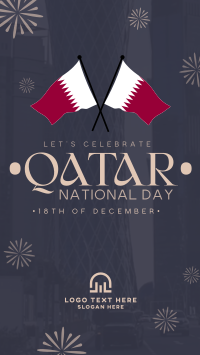 Qatar Independence Day Facebook Story Image Preview