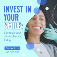 Dental Health Checkup Instagram Post