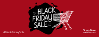 Black Friday Doodle Facebook Cover Design