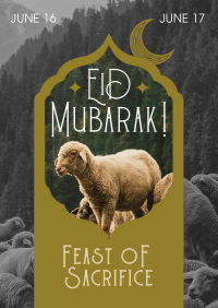 Rustic Eid al Adha Poster