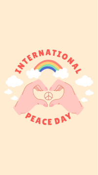 International Peace Day Facebook Story