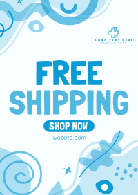 Quirky Shipping Promo Poster