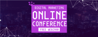 Online Conference Facebook Cover Image Preview