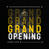 Grand Launching Instagram Post Design