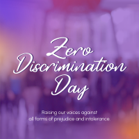 Zero Discrimination Day Instagram Post