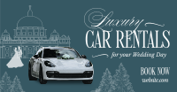 Luxury Wedding Car Rental Facebook Ad