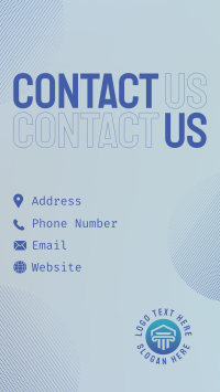 Smooth Corporate Contact Us Instagram Story