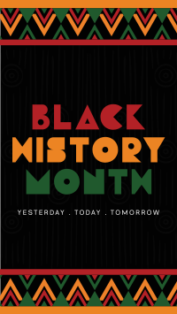 History Celebration Month Facebook Story