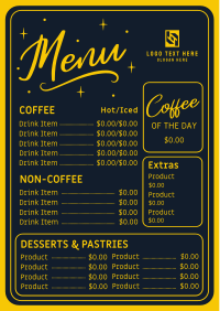 Espresso Menu example 2